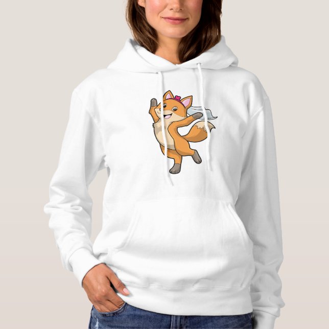 Camiseta Raposa como Noiva com Véu & Coração (Frente)