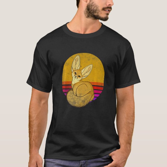 Camiseta Raposa De Cachorro De Fên Fenn Fox (Frente)
