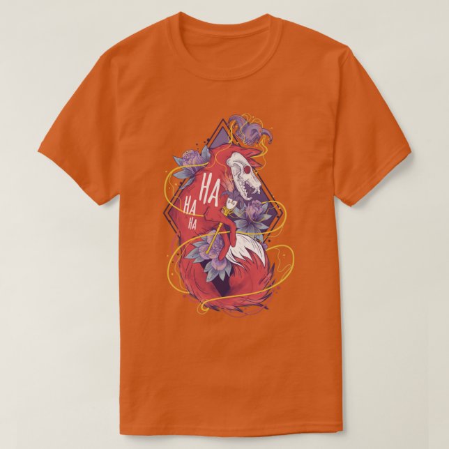 Camiseta Raposa-de-Jester (Frente do Design)