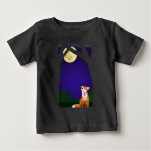 Camiseta Raposa de lua de cheio