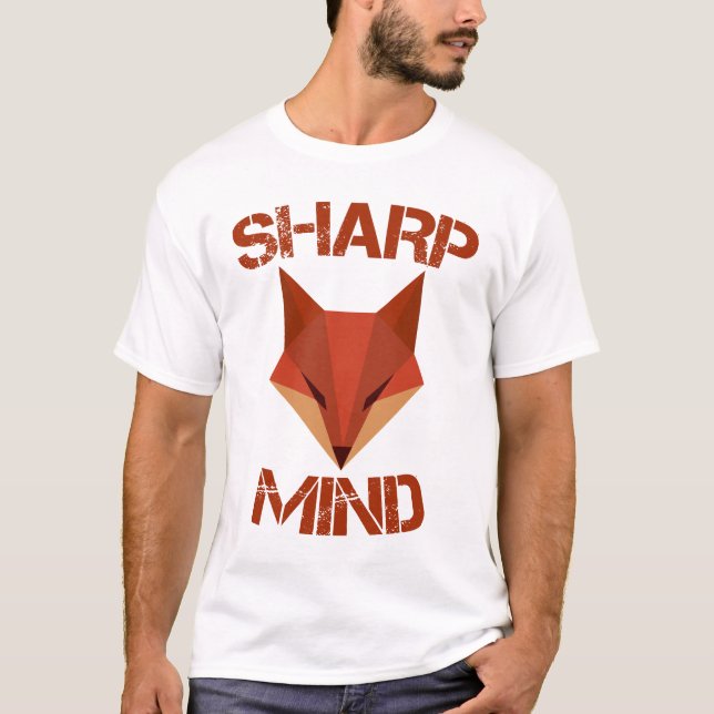 Camiseta Raposa de Mente Afiada (Frente)