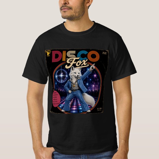 Camiseta Raposa Disco (Frente)