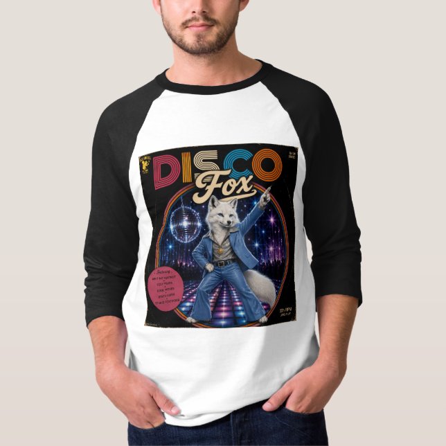 Camiseta Raposa Disco (Frente)