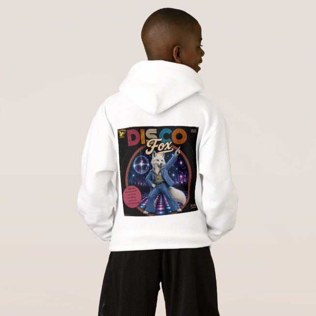 Camiseta Raposa Disco (Parte Traseira Completa)