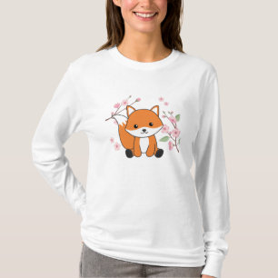 Camiseta Raposa Doce Para Raposas Kawaii