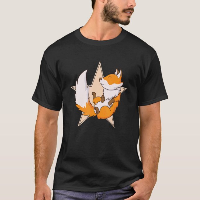 Camiseta Raposa Dormindo (Frente)