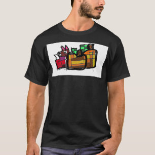 Camiseta Raposa e abóboras