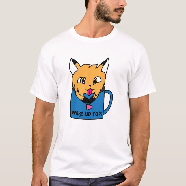 Camiseta Raposa E Caneca (Frente)