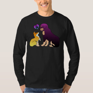 Camiseta Raposa E Rottweiler