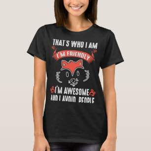 Camiseta Raposa Espetacular Evita Raposa Pessoas Raposa Sel