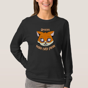 Camiseta Raposa Faz Rostos Bestiços