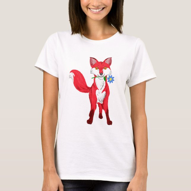Camiseta Raposa Feliz (Frente)