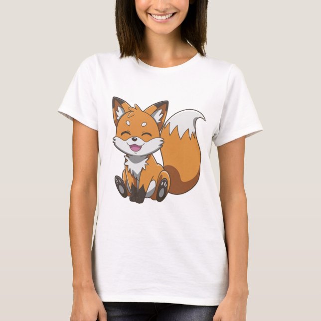 Camiseta Raposa Feliz (Frente)