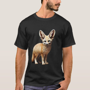 Camiseta Raposa Fennec Africana Animal