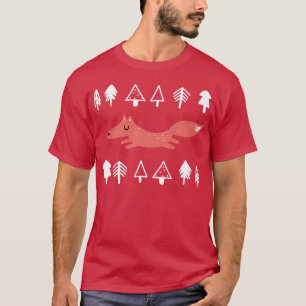 Camiseta Raposa Florestal Pinheira Animal Pinheira Dodle