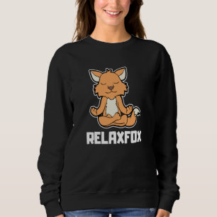 Camiseta Raposa Fuchs Relaxfox Yoga Posição Animal Vintage 