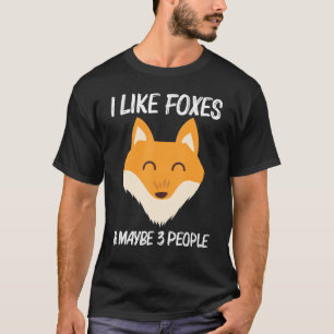 Camiseta Raposa Gira Para Homens Mulheres Proprietárias De