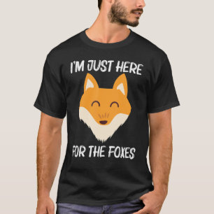 Camiseta Raposa Gira Para Homens Mulheres Proprietárias De