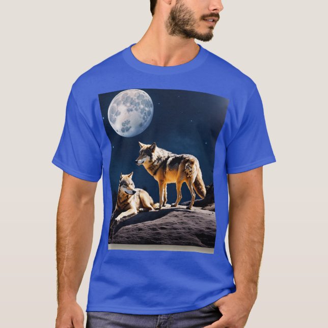 Camiseta "Raposa Guardiã: Design de Força Itrata e Pr (Frente)
