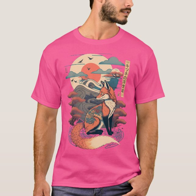 Camiseta Raposa Japonesa 8 (Frente)
