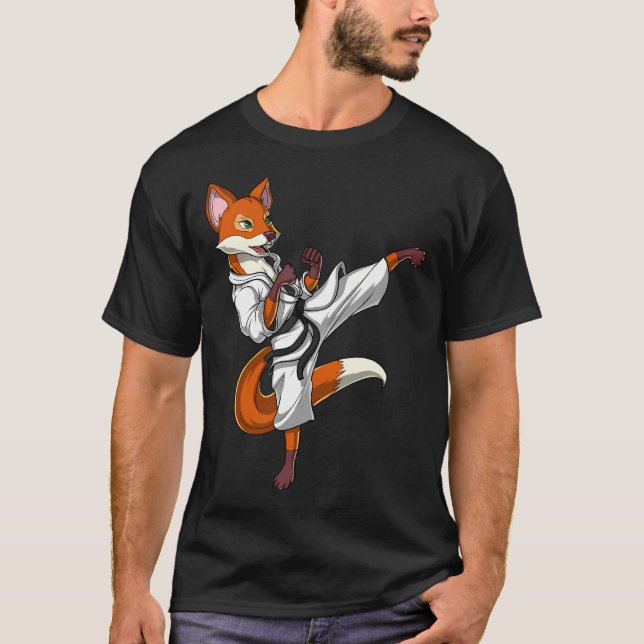 Camiseta Raposa Karate (Frente)