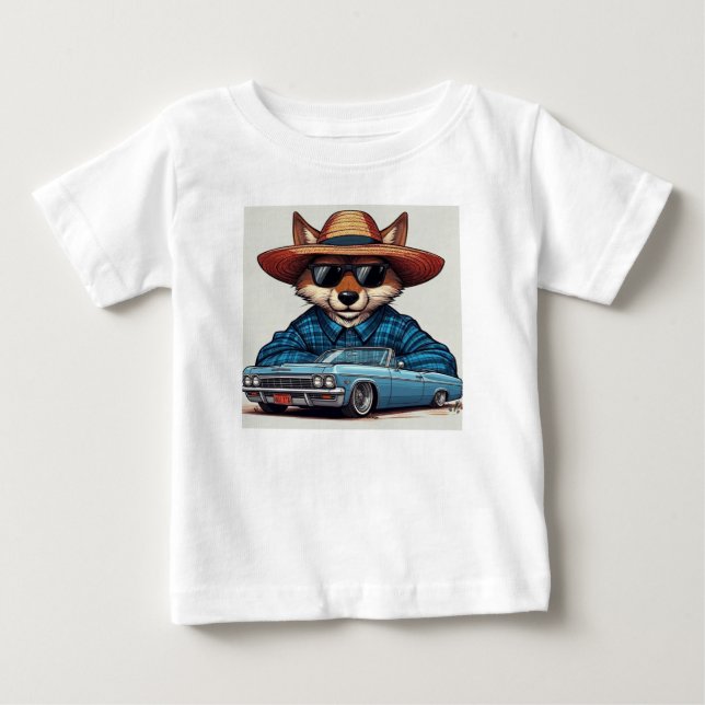 Camiseta Raposa Lowrider (Frente)