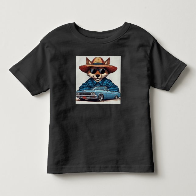 Camiseta Raposa Lowrider (Frente)