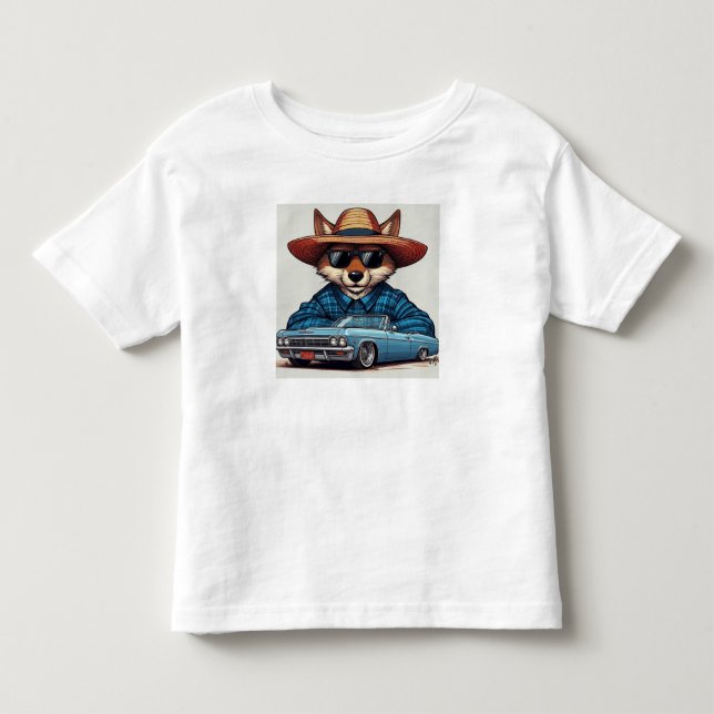Camiseta Raposa Lowrider (Frente)