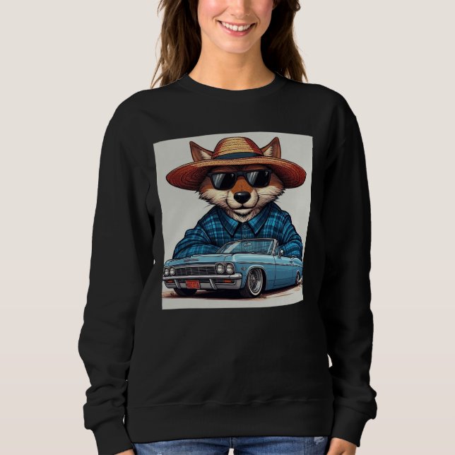 Camiseta Raposa Lowrider (Frente)