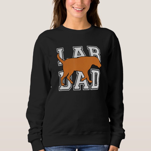 Camiseta Raposa Macho Lab Pai Labrador Retriever (Frente)