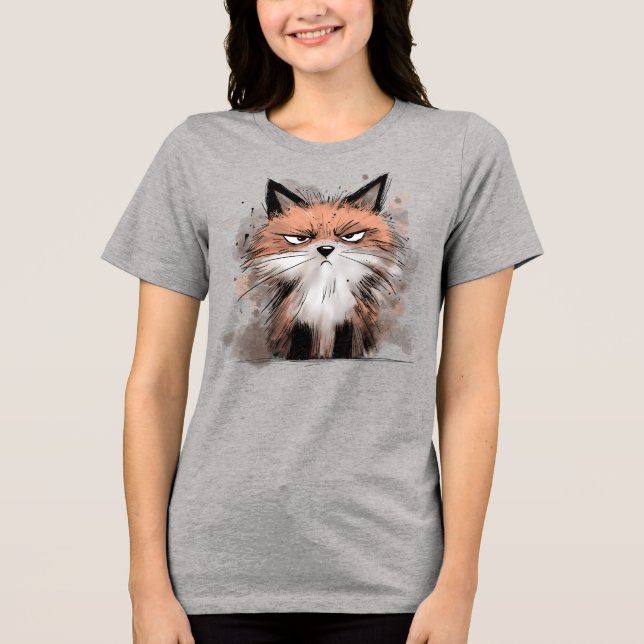Camiseta Raposa Mal-humorada (Frente)