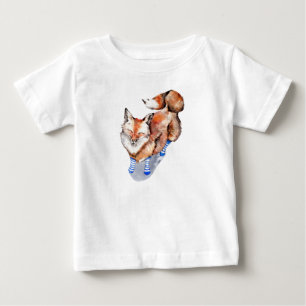 Camiseta Raposa nas Meias