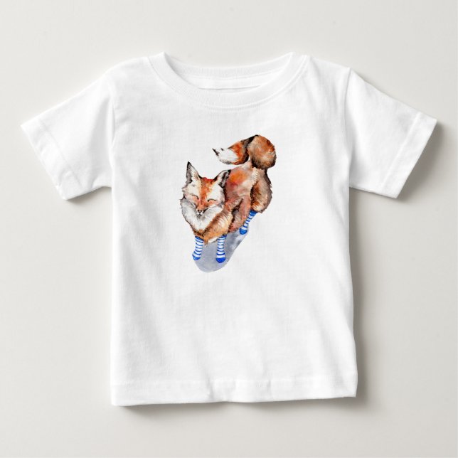 Camiseta Raposa nas Meias (Frente)