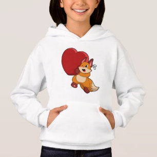 Camiseta Raposa no Amor com Coração