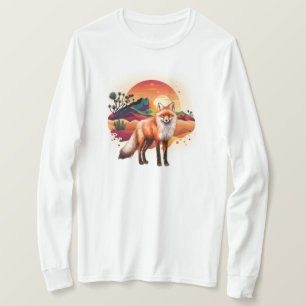 Camiseta Raposa no inverno