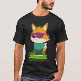 Camiseta Raposa Óculos de sol