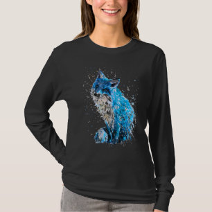 Camiseta Raposa Pintada Mão De Gelo