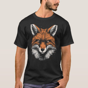 Camiseta Raposa Raposa Floresta Floresta Natureza Animais F