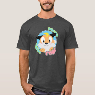 Camiseta Raposa Rawr do bebê