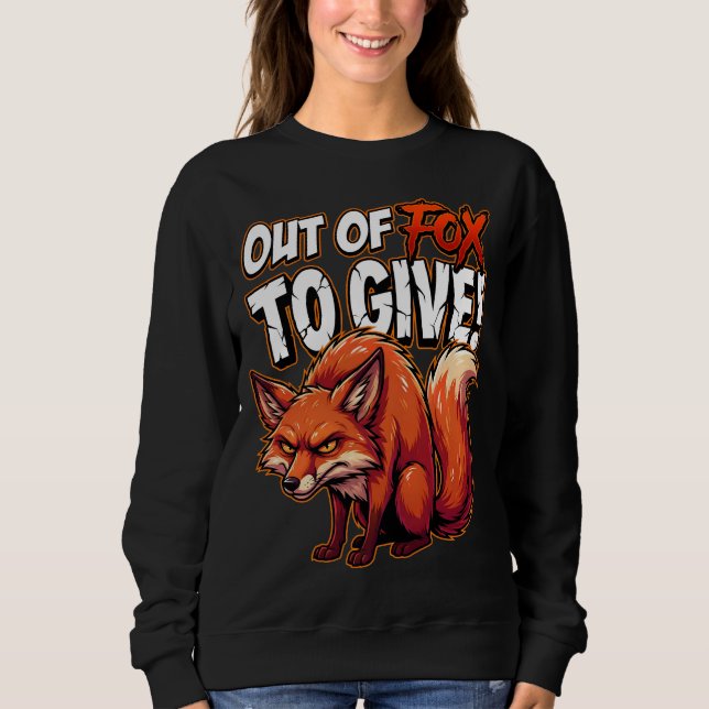 Camiseta Raposa Sarcástica Sem Raposas Meme Engraçado (Frente)
