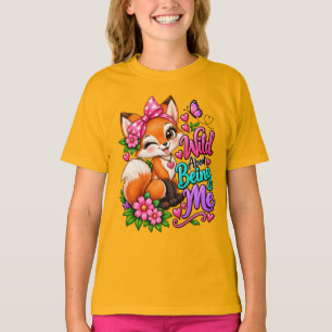 Camiseta Raposa Selvagem Sobre Ser Eu