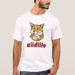 Camiseta Raposa Vermelha Selvagem - Raposa Cura Doce