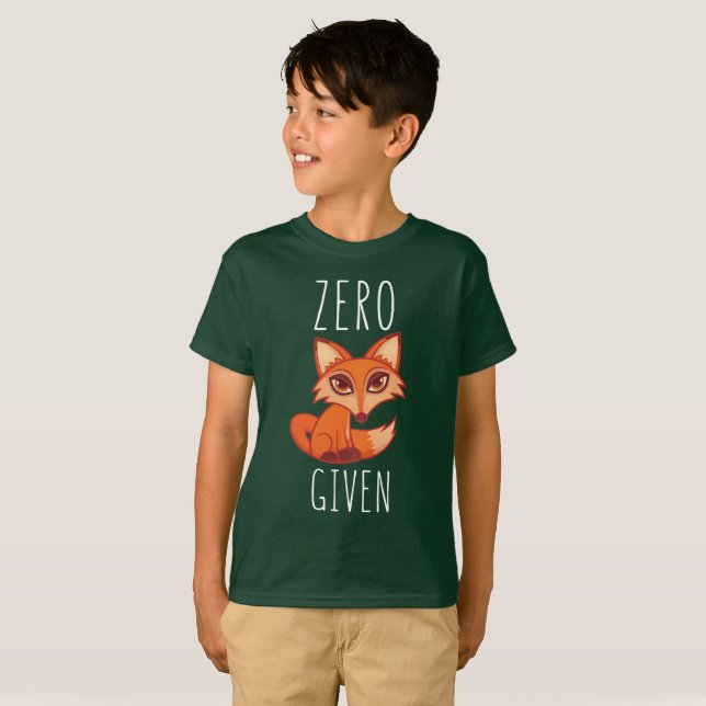 Camiseta Raposa Zero Dada (Frente Completa)