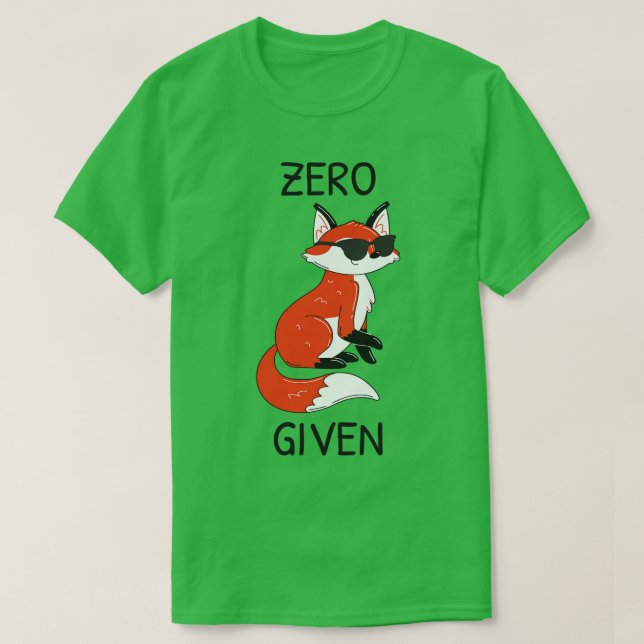 Camiseta Raposa Zero Dada II (Frente do Design)