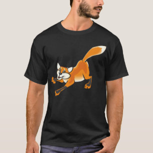 Camiseta raposas animais cães