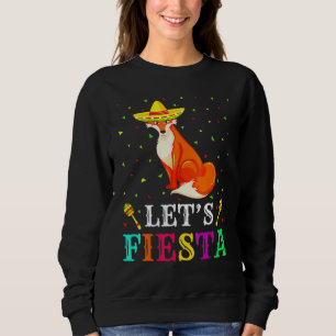Camiseta Raposas Animal Deixam Fiesta Cinco De Mayo Mexican