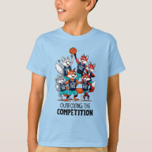 Raposas De Basquete Que Ultrapassam Os Competidore