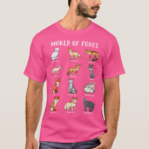 Camiseta Raposas Do Mundo