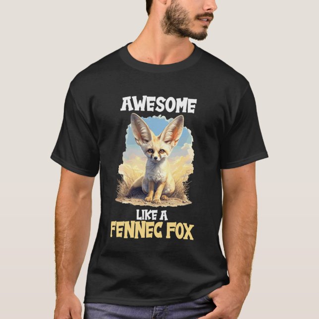 Camiseta Raposas Fennec Raposa Fennec (Frente)