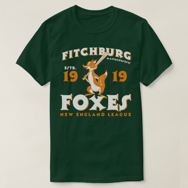 Camiseta Raposas Fitchburg (Frente do Design)